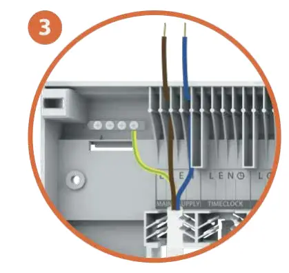 Connecting Mains Supply