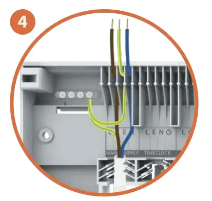 Connecting Mains Supply