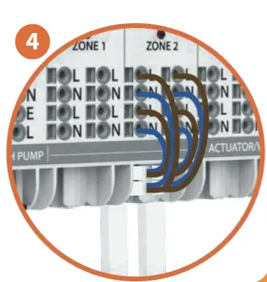 Inserting Actuator Cables