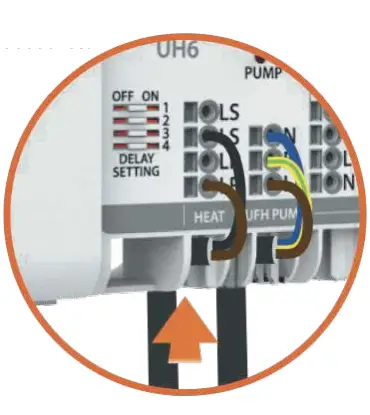 Inserting Actuator Cables