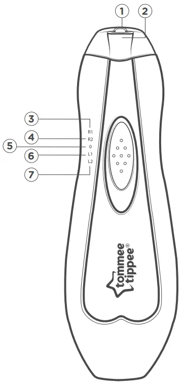 tommee tippee 0423772 Electric Nail File - fig