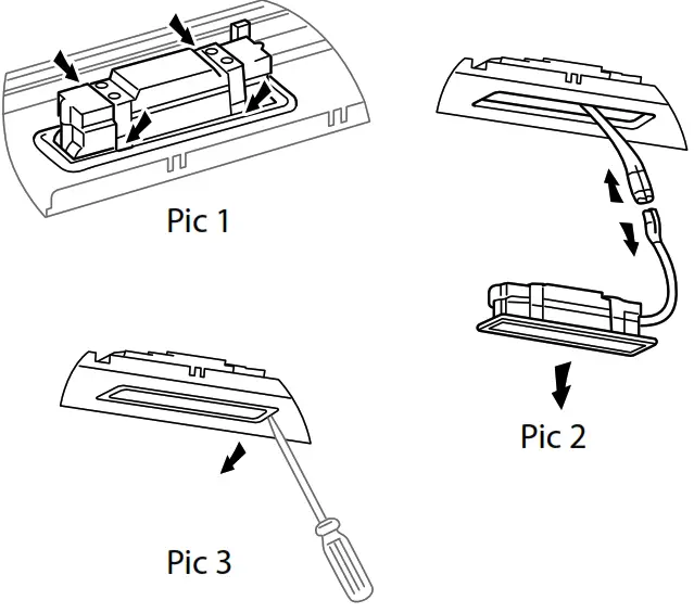 Linarie RAHSL60B3 GRUISSAN 60cm Canopy Rangehood - 17