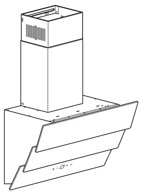 Linarie RAHSL60B3 GRUISSAN 60cm Canopy Rangehood