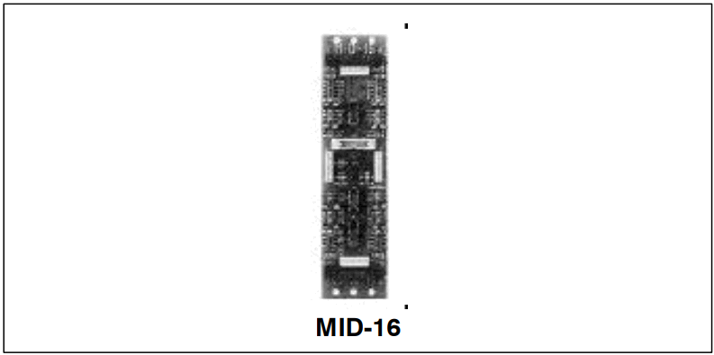 CERBERUS PYROTRONICS MXL Advanced Protection System - MID-16