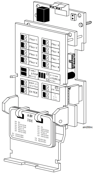 NOTIFIER AIM 200 Addressable Intelligent Module - Addressable Intelligent Module