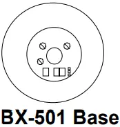 NOTIFIER AIM 200 Addressable Intelligent Module - BX-501 Base
