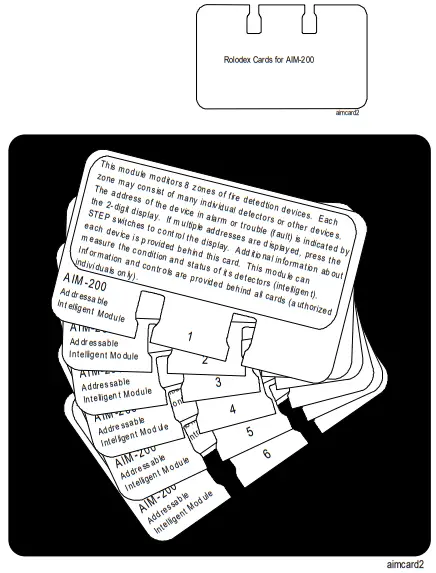 NOTIFIER AIM 200 Addressable Intelligent Module - Cards for Placement