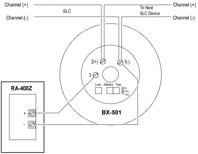 NOTIFIER AIM 200 Addressable Intelligent Module - Detector Base