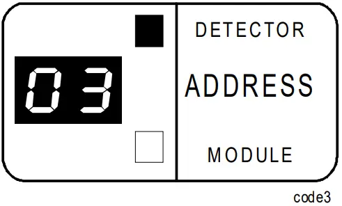 NOTIFIER AIM 200 Addressable Intelligent Module - Digital Display