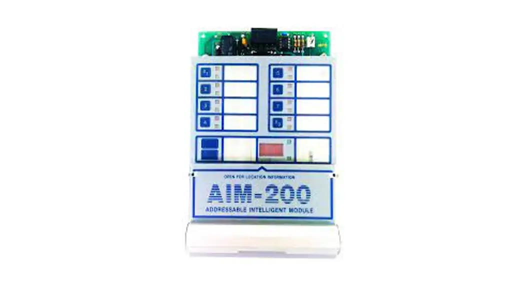 Notifier Aim-200 Addressable Intelligent Module User Manual Notifier Aim-200 Addressable Intelligent Module User Manual