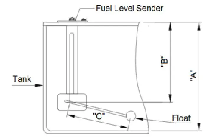 Holley 19-591 Dodge D-Series Truck EFI Conversion Fuel Tank - Figure 4