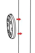 D-Link Full HD Wi-Fi Camera DCS-8302LH User Manual - Place the mounting bracket against the pole