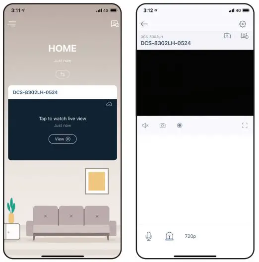 D-Link Full HD Wi-Fi Camera DCS-8302LH User Manual - Using the mydlink App