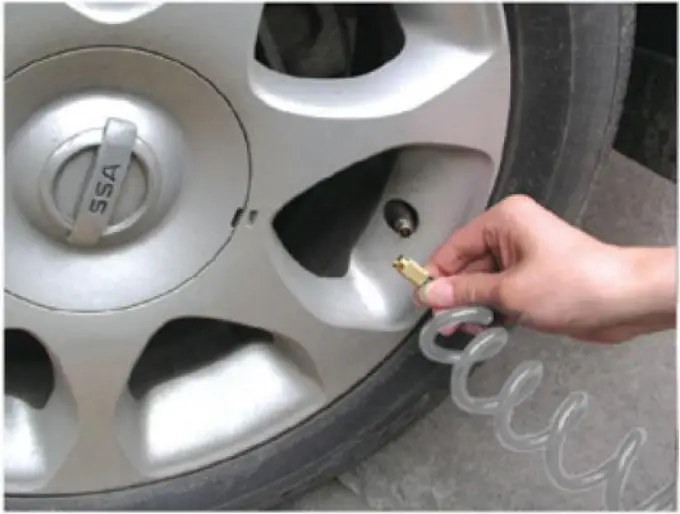 Inflating tyres