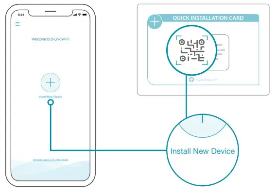 D-Link COVR-1103 AC1200 Dual Band Whole HomeMesh Wi-Fi System- INSTALLATION 2