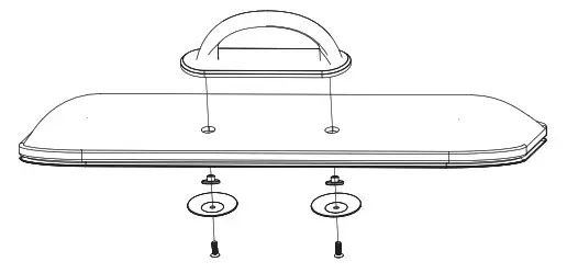 POWER PG-1500-1 Smokeless 1500 Watt Indoor BBQ-Lid Assembly