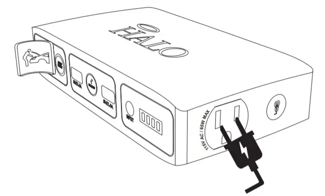 HALO BOLT ACDC 58830- DEVICE IS RATED