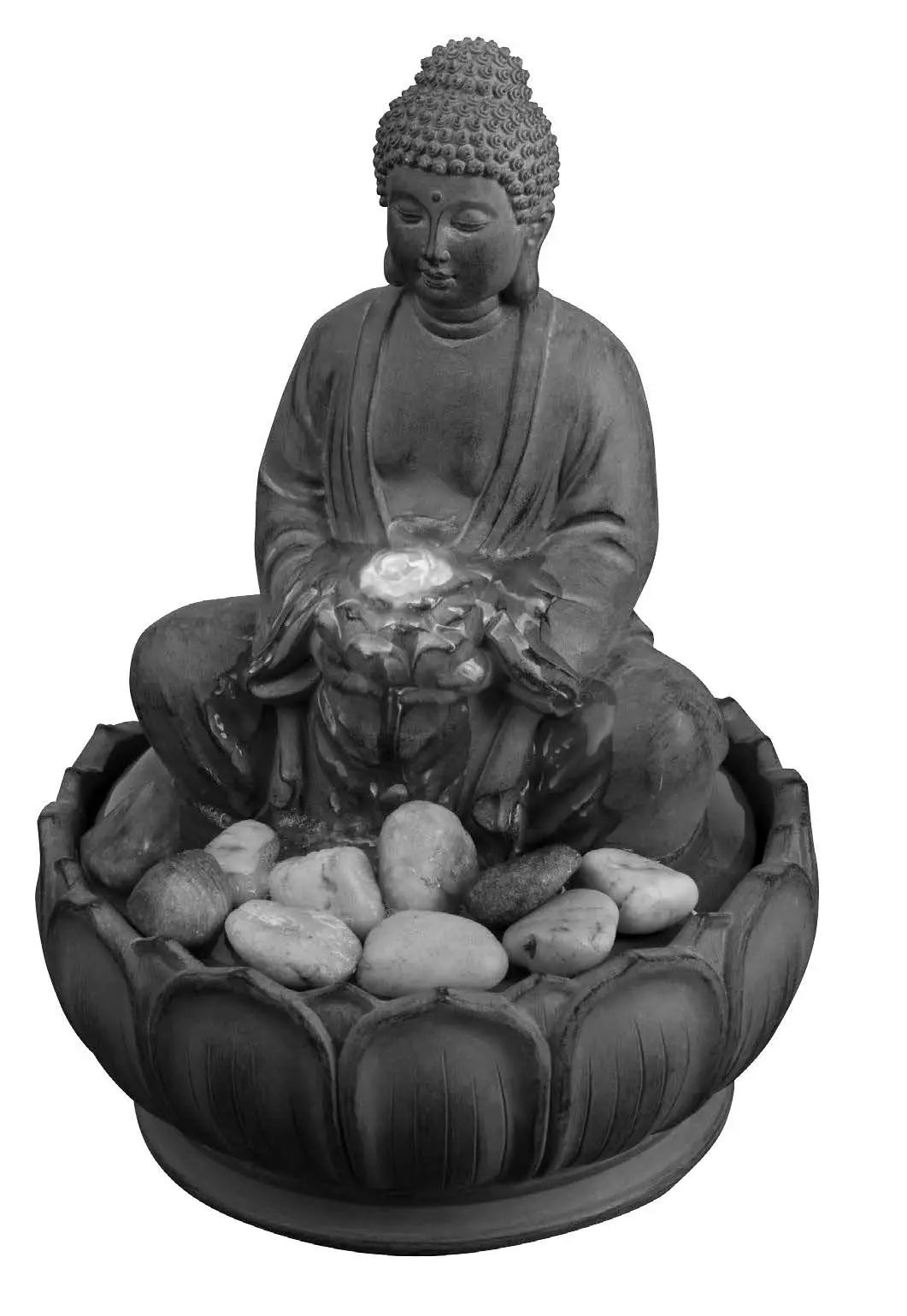 Homedics Wfl-budd Envirascape Buddha Illuminated Tabletop Relaxation Fountain Instruction Manual And Warranty Information Homedics Wfl-budd Envirascape Buddha Illuminated Tabletop Relaxation Fountain Instruction Manual And Warranty Information