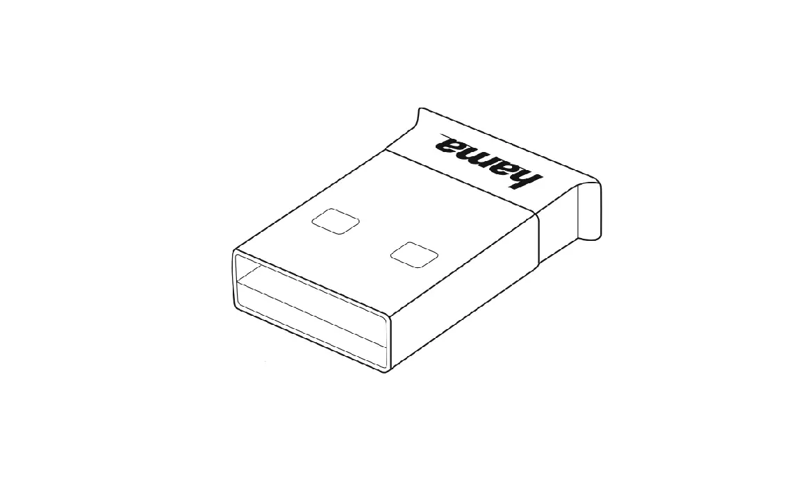Hama 053312 Bluetooth V5.0 Class 2 Usb Adapter Instruction Manual