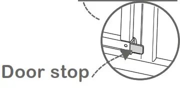 summer Everywhere Extra Tall Walk Thru Safety-Door stop