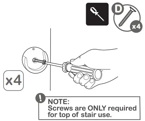summer Everywhere Extra Tall Walk Thru Safety- Screw wall