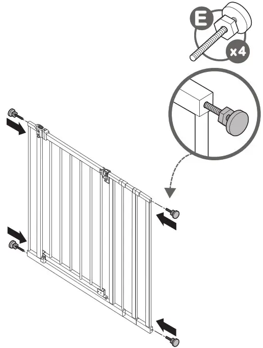 summer Everywhere Extra Tall Walk Thru Safety- lower holes
