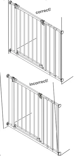 summer Everywhere Extra Tall Walk Thru Safety- release button