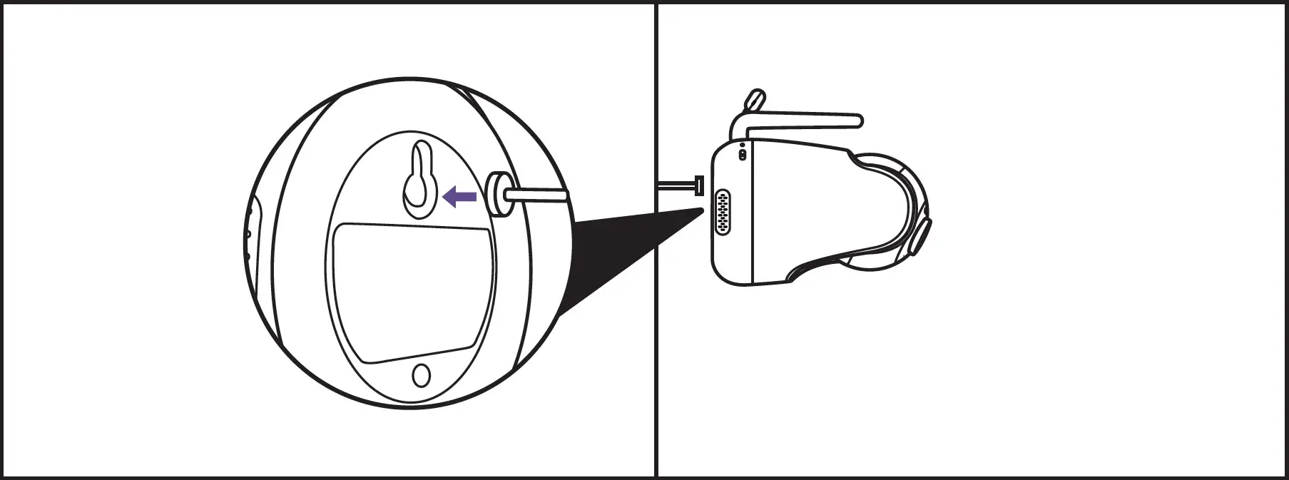 Wall Mounting Camera