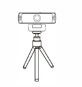 AUSDOM AW651 HDR QHD 2K Zoomable Streaming Webcam fig3