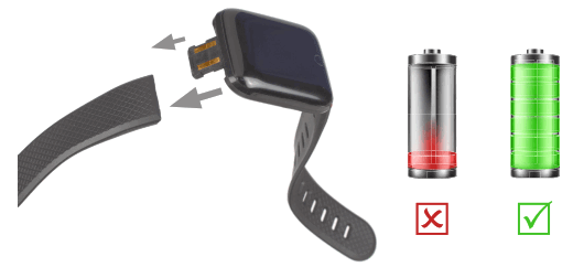 v-fitness VF-SMTW21 Momentum Activity Tracker - Charging and First Use (2)