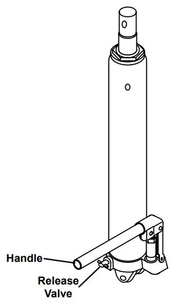 HARBOR FREIGHT 64535 Heavy Duty Long Ram Hydraulic Jack Owner’s Manual - Extending Jack