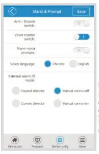 graphical user interfaceimperii 360 Panoramic WiFi Camera