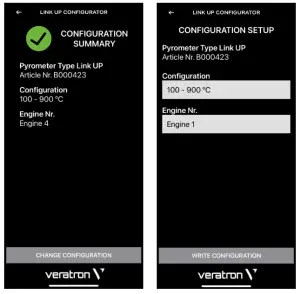 veraton Link Up Gateway Pyrometer-CONFIGURATION