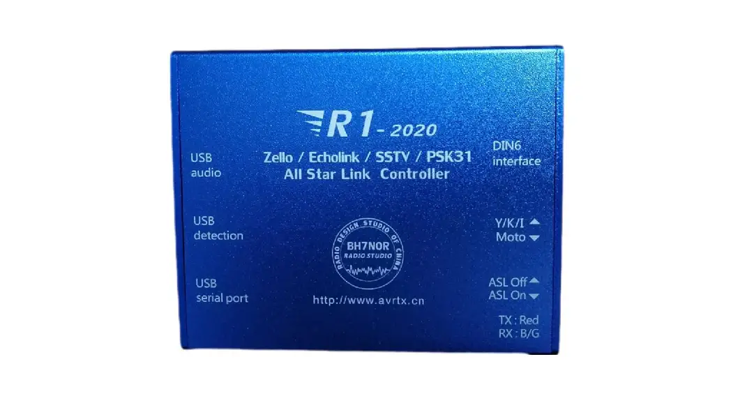 Avrtx R1-2020 Echolink Controller Voice Interface Board Usb Sound Card User Manual Avrtx R1-2020 Echolink Controller Voice Interface Board Usb Sound Card User Manual
