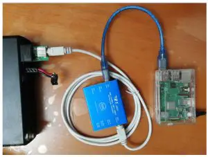 Avrtx R1-2020 Echolink Controller Voice Interface Board USB Sound Card - cable conected