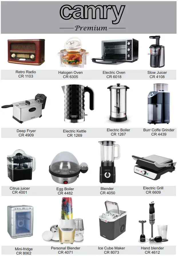 ADLER CR 9606 Camry Lint Remover User Manual - Other Product