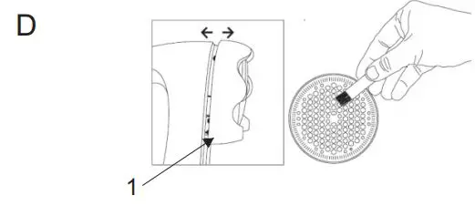 ADLER CR 9606 Camry Lint Remover User Manual - Remove the shear regulator ring