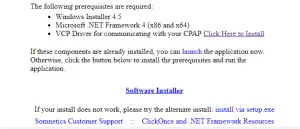 Instructions to Install MiniCPAP Software 1