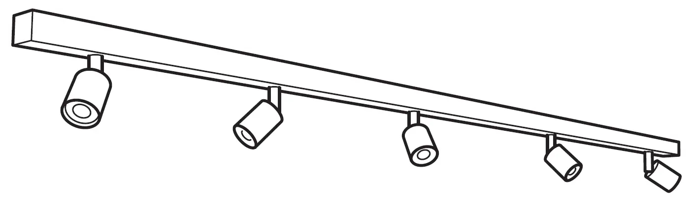 IKEA 903.997.26 BÄVE LED Ceiling Track