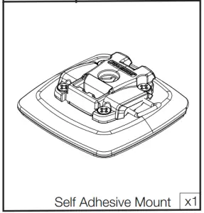 SCANSTRUT RL 404 Universal Phone Clamp - Parts List
