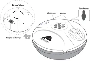 OZARK TRAIL 91827 OZ Floating Wireless Speaker