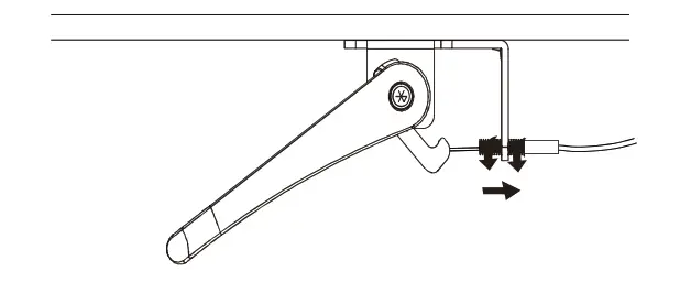 adjust the position of the black tube