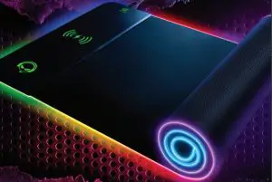 HYPERGEAR 15584 Battle Charge Wireless Charging Gaming Mouse Pad