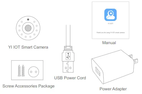 VEEKEI VK-WSIC208 YI IOT Smart Camera- Product introduction