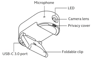 Jabra 8300-119 PanaCast 20 Personal Video Conferencing - Microphone