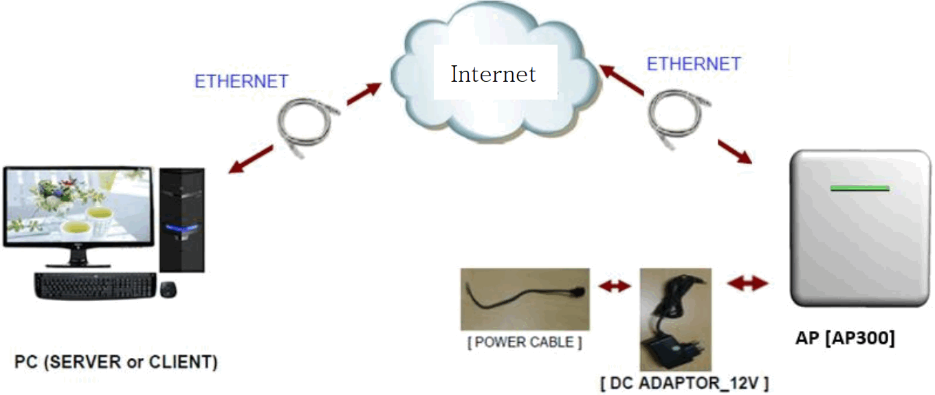 Passtech AP300 Access Point - Diagram