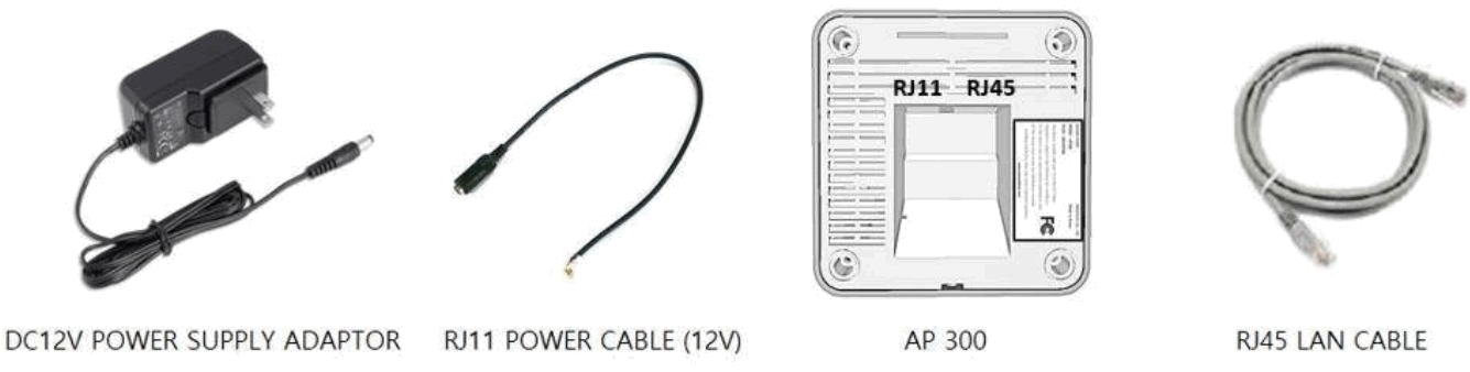 Passtech AP300 Access Point - SETUP Components