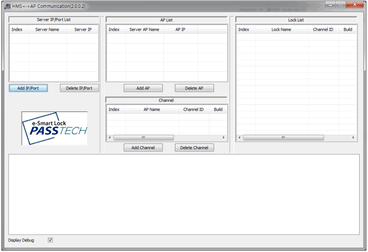 Passtech AP300 Access Point - started