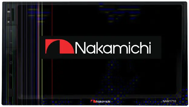 Nakamichi NAM1710 7 Inch 2-Din AV Receiver - Cover