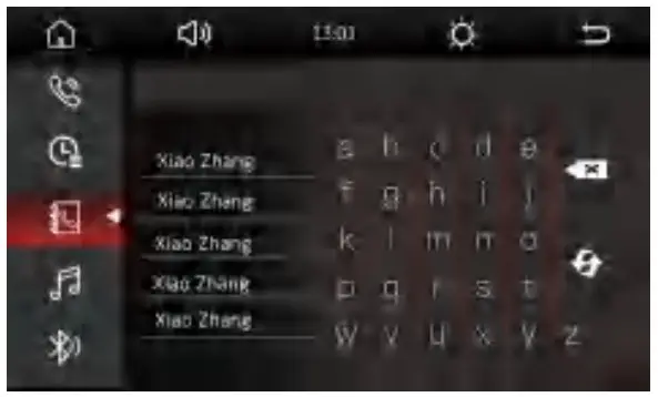 Nakamichi NAM1710 7 Inch 2-Din AV Receiver - Phone Book